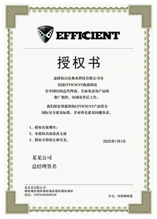 企业授权书样本展示