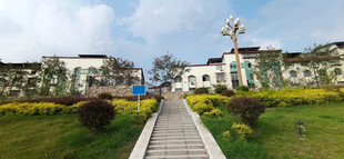 美丽户外园林景观步道