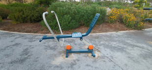 户外健身器材椭圆漫步机