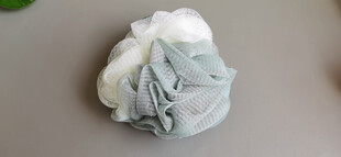 彩色蓬松沐浴花