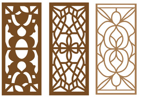 中式雕花图案
