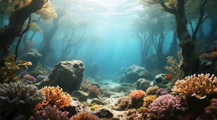 梦幻海底世界景观