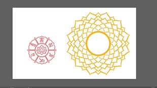 精美几何花纹图案设计