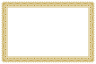 金色精美边框