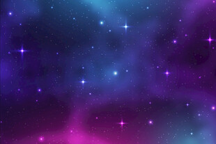 梦幻星空背景图