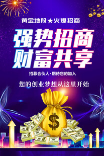 隆重招商海报