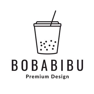 BOBABIBU奶茶品牌标志