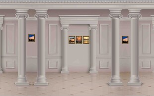 古典风格展厅艺术空间