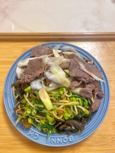 牛肉蔬菜拼盘