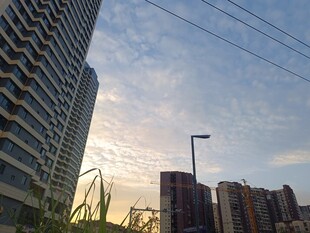 城市高楼与天际线景观