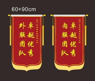 团队优秀锦旗展示