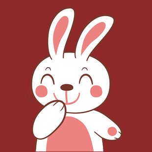 可爱兔子卡通形象
