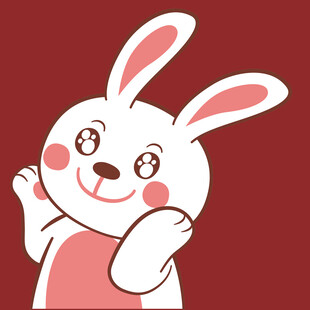 可爱兔子卡通形象