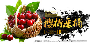 水果展板
