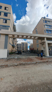 现代小区入口建筑景观