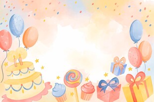 生日派对插图