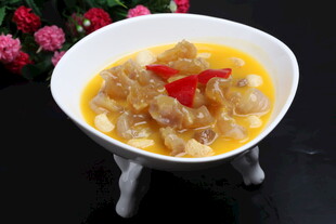 金汤花胶美食特写