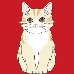 可爱猫咪插画