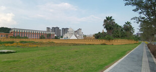 户外开阔绿地景观