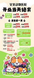 开业抽奖送豪礼活动海报