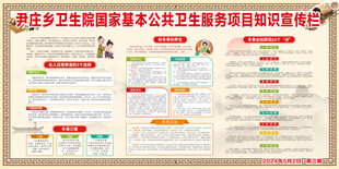 公共卫生服务宣传