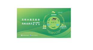登革热基孔肯雅热横版宣传海报