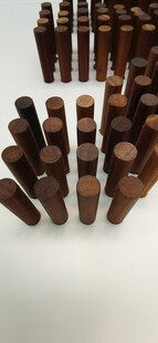 木质榫卯零件展示