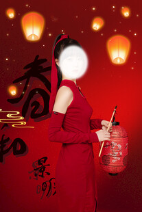 国风国朝相册模板