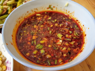 香辣美味自制蘸料