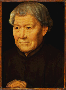 老年男子肖像画