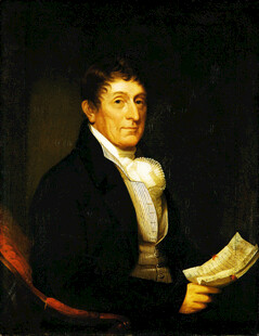 古典装扮男子手持书卷