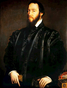 文艺复兴男子肖像画