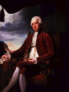 古典绅士肖像画