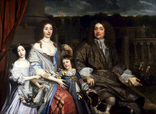 古典家庭肖像画