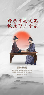 古风情侣对坐赏景图