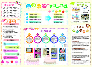 多彩创意海报设计展示