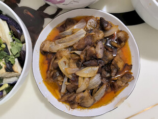 美味洋葱炒腊肉