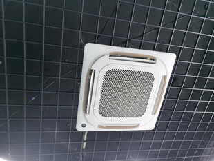 方形白色散热风扇