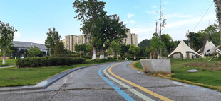 宁静公园步道风景