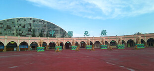 中国死海入口全景