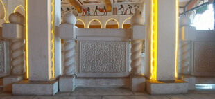 华丽室内装饰场景