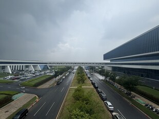 城市道路与建筑景观