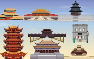 多样中式古建筑荟萃