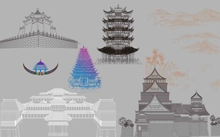 多样建筑景观展示