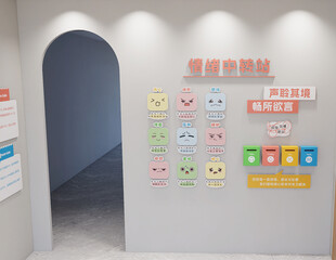 心理咨询室文化墙