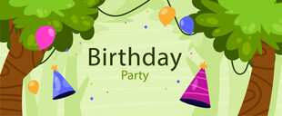生日派对场景布置