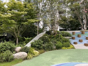 户外游乐区景观