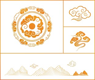 中式传统吉祥图案集合