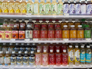 超市里的饮料