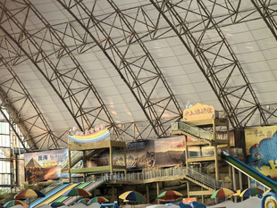 死海内景室内游乐场全景